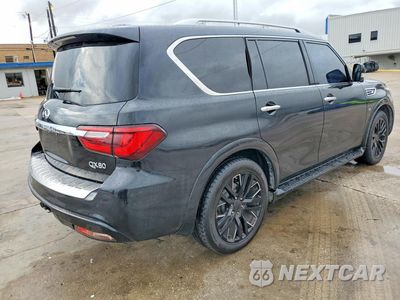 Trzecie zdjęcie samochodu z tyłu: 2019 INFINITI QX80 LUXE VIN:JN8AZ2NF4K9687229 - miniatura