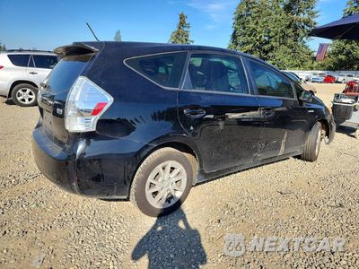 Trzecie zdjęcie samochodu z tyłu: 2013 TOYOTA PRIUS V THREE VIN:JTDZN3EUXD3279645 - miniatura