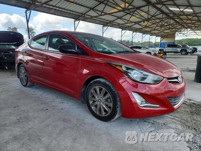 Czwarte zdjęcie samochodu z boku: 2015 HYUNDAI ELANTRA SE VIN:KMHDH4AE4FU451831 - miniatura