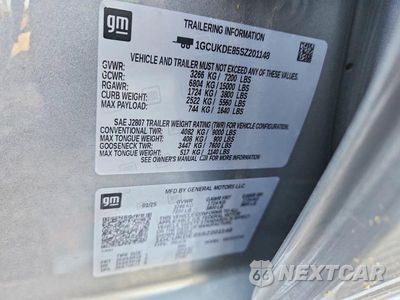 Zdjęcie 12 z 12 samochodu: 2025 CHEVROLET SILVERADO K1500 LT VIN:1GCUKDE85SZ201148 - miniatura