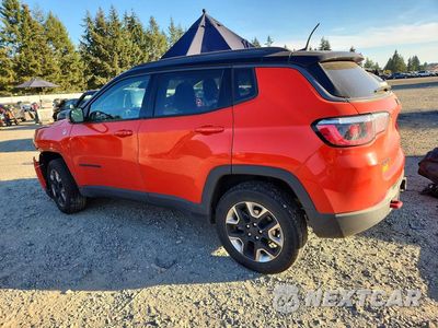 Drugie zdjęcie samochodu z przodu: 2018 JEEP COMPASS TRAILHAWK VIN:3C4NJDDB4JT457131 - miniatura