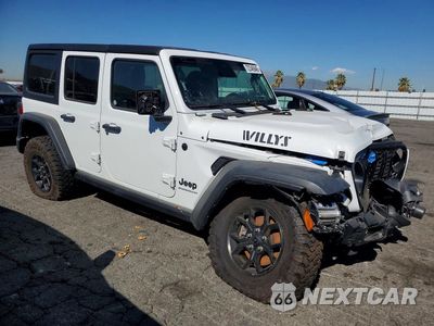 Czwarte zdjęcie samochodu z boku: 2025 JEEP WRANGLER SPORT VIN:1C4PJXDN8SW597277 - miniatura