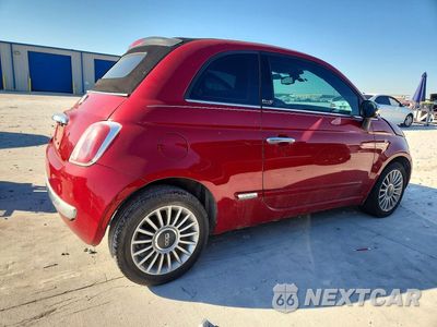 Trzecie zdjęcie samochodu z tyłu: 2012 FIAT 500C VIN:3C3CFFER3CT109313 - miniatura