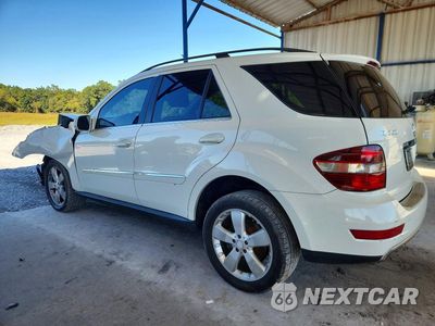 Drugie zdjęcie samochodu z przodu: 2010 MERCEDES-BENZ ML 350 VIN:4JGBB5GB7AA543361 - miniatura