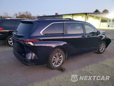 Trzecie zdjęcie samochodu z tyłu: 2025 TOYOTA SIENNA LE VIN:5TDBSKFC2SS175057 - miniatura