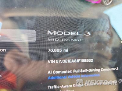 Zdjęcie 9 z 12 samochodu: 2018 TESLA MODEL 3 VIN:5YJ3E1EA8JF165562 - miniatura