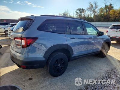 Trzecie zdjęcie samochodu z tyłu: 2022 HONDA PILOT TRAILSPORT VIN:5FNYF6H83NB048633 - miniatura