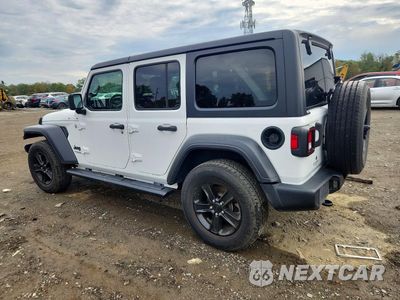 Drugie zdjęcie samochodu z przodu: 2020 JEEP WRANGLER UNLIMITED SPORT VIN:1C4HJXDN7LW204164 - miniatura
