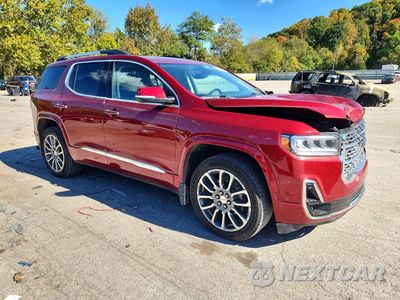 Czwarte zdjęcie samochodu z boku: 2021 GMC ACADIA DENALI VIN:1GKKNXLSXMZ205539 - miniatura