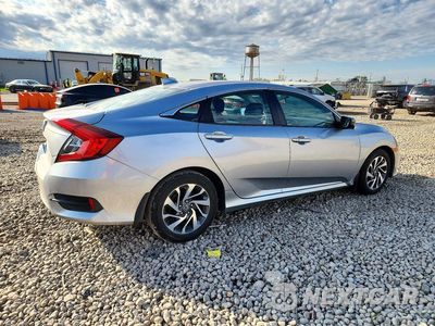 Trzecie zdjęcie samochodu z tyłu: 2017 HONDA CIVIC EX VIN:19XFC2F75HE052485 - miniatura