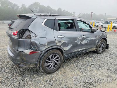 Trzecie zdjęcie samochodu z tyłu: 2016 NISSAN ROGUE SL VIN:5N1AT2MT2GC748037 - miniatura
