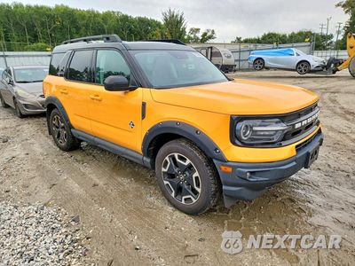 Czwarte zdjęcie samochodu z boku: 2022 FORD BRONCO SPORT VIN:3FMCR9C6XNRD33980 - miniatura