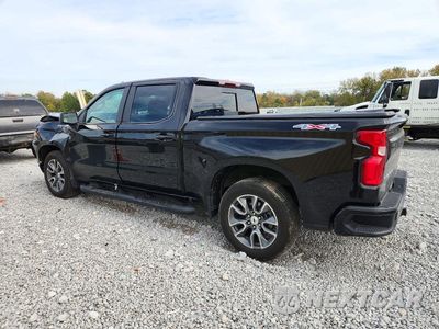 Drugie zdjęcie samochodu z przodu: 2025 CHEVROLET SILVERADO K1500 RST VIN:1GCUKEED7SZ107260 - miniatura