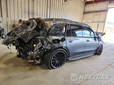 Trzecie zdjęcie samochodu z tyłu: 2022 MERCEDES-BENZ GLS 63 AMG 4MATIC VIN:4JGFF8KE1NA818236 - miniatura