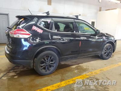 Trzecie zdjęcie samochodu z tyłu: 2016 NISSAN ROGUE SV VIN:5N1AT2MV8GC923313 - miniatura