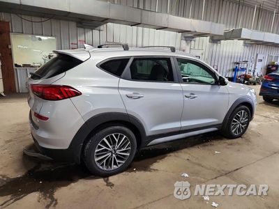 Trzecie zdjęcie samochodu z tyłu: 2020 HYUNDAI TUCSON SEL VIN:KM8J3CAL2LU130621 - miniatura