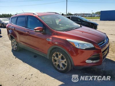 Czwarte zdjęcie samochodu z boku: 2015 FORD ESCAPE TITANIUM VIN:1FMCU9J92FUB37232 - miniatura