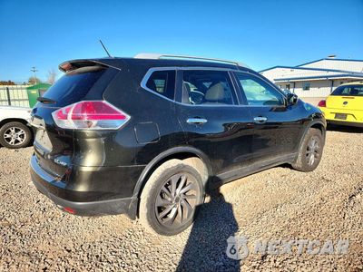 Trzecie zdjęcie samochodu z tyłu: 2016 NISSAN ROGUE SL VIN:5N1AT2MV7GC742509 - miniatura