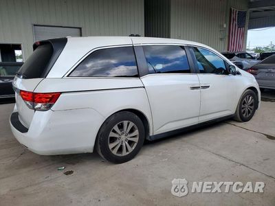 Trzecie zdjęcie samochodu z tyłu: 2014 HONDA ODYSSEY EXL VIN:5FNRL5H65EB018488 - miniatura