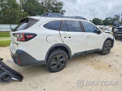 Trzecie zdjęcie samochodu z tyłu: 2021 SUBARU OUTBACK ONYX EDITION XT VIN:4S4BTGLD4M3150040 - miniatura