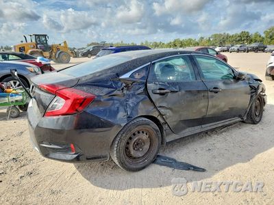 Trzecie zdjęcie samochodu z tyłu: 2020 HONDA CIVIC LX VIN:2HGFC2F63LH569659 - miniatura