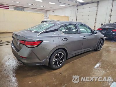 Trzecie zdjęcie samochodu z tyłu: 2025 NISSAN SENTRA SV VIN:3N1AB8CV2SY378384 - miniatura