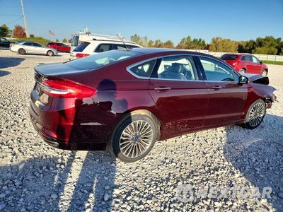 Trzecie zdjęcie samochodu z tyłu: 2017 FORD FUSION SE VIN:3FA6P0T93HR119341 - miniatura