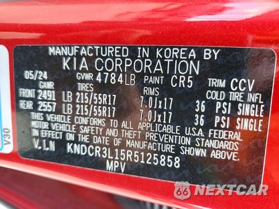 Zdjęcie 12 z 12 samochodu: 2024 KIA NIRO WIND VIN:KNDCR3L15R5125858 - miniatura