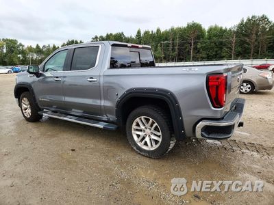 Drugie zdjęcie samochodu z przodu: 2019 GMC SIERRA K1500 SLT VIN:3GTU9DED1KG163927 - miniatura