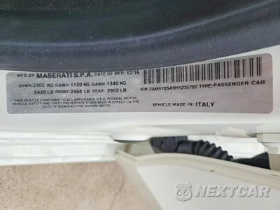 Zdjęcie 12 z 12 samochodu: 2017 MASERATI GHIBLI VIN:ZAM57XSA9H1235787 - miniatura