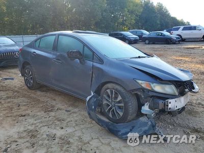 Czwarte zdjęcie samochodu z boku: 2014 HONDA CIVIC VIN:19XFB2F85EE065261 - miniatura
