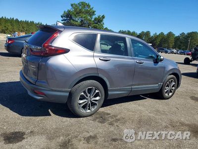 Trzecie zdjęcie samochodu z tyłu: 2021 HONDA CR-V EXL VIN:5J6RW2H81MA011255 - miniatura