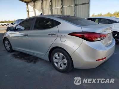 Drugie zdjęcie samochodu z przodu: 2016 HYUNDAI ELANTRA SE VIN:5NPDH4AE9GH696169 - miniatura