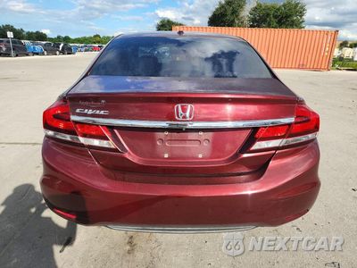 Zdjęcie 6 z 12 samochodu: 2015 HONDA CIVIC EXL VIN:19XFB2F95FE044761 - miniatura