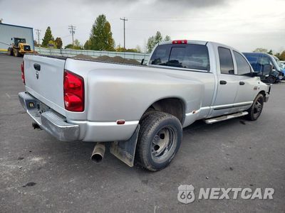 Trzecie zdjęcie samochodu z tyłu: 2007 DODGE RAM 3500 ST VIN:3D7ML48A37G793593 - miniatura