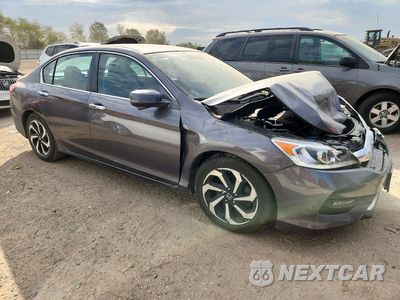 Czwarte zdjęcie samochodu z boku: 2017 HONDA ACCORD EX VIN:1HGCR2F76HA228210 - miniatura