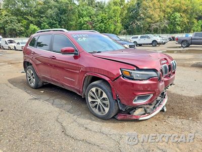 Czwarte zdjęcie samochodu z boku: 2019 JEEP CHEROKEE OVERLAND VIN:1C4PJMJN8KD216347 - miniatura