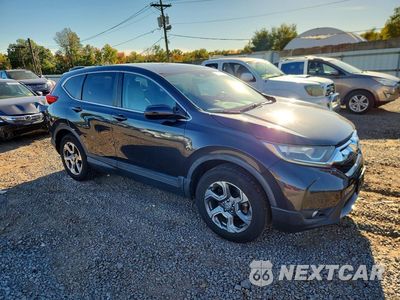 Czwarte zdjęcie samochodu z boku: 2019 HONDA CR-V EX VIN:2HKRW2H53KH613169 - miniatura
