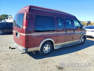 Trzecie zdjęcie samochodu z tyłu: 2000 GMC SAVANA RV G1500 VIN:1GDFG15R9Y1207197 - miniatura