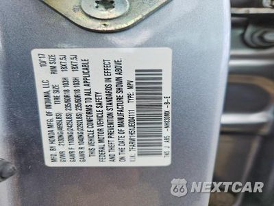 Zdjęcie 13 z 13 samochodu: 2018 HONDA CR-V EX VIN:7FARW1H51JE004111 - miniatura