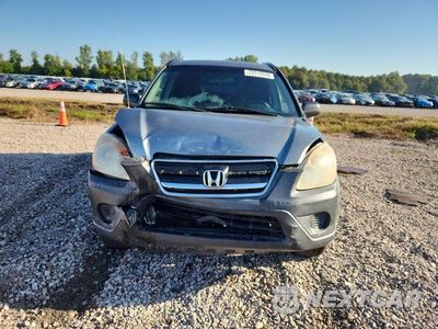 Piąte zdjęcie samochodu w środku: 2006 HONDA CR-V LX VIN:SHSRD68526U405648 - miniatura
