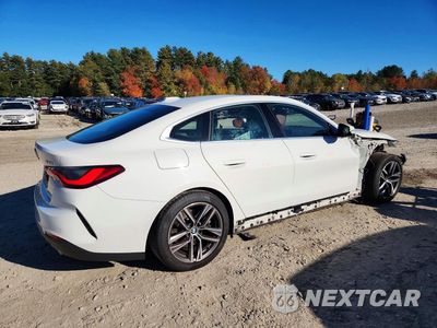 Trzecie zdjęcie samochodu z tyłu: 2022 BMW 430I GRAN COUPE VIN:WBA63AV09NFM11205 - miniatura