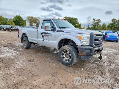 Czwarte zdjęcie samochodu z boku: 2013 FORD F350 SUPER DUTY VIN:1FTRF3B64DEA93011 - miniatura
