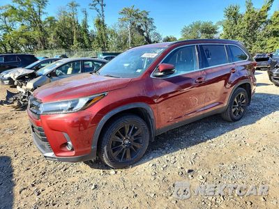 2019 TOYOTA HIGHLANDER SE 5TDJZRFH5KS601609 - główne zdjęcie licytacji z USA - miniatura
