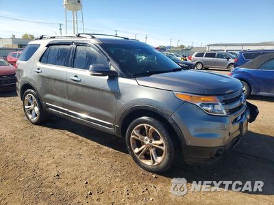 Czwarte zdjęcie samochodu z boku: 2014 FORD EXPLORER LIMITED VIN:1FM5K8F80EGB77590 - miniatura