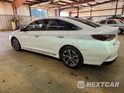 Drugie zdjęcie samochodu z przodu: 2019 HYUNDAI SONATA HYBRID LIMITED VIN:KMHE34L33KA092594 - miniatura