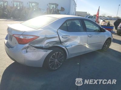 Trzecie zdjęcie samochodu z tyłu: 2014 TOYOTA COROLLA S PLUS VIN:5YFBURHE1EP147927 - miniatura