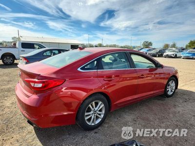 Trzecie zdjęcie samochodu z tyłu: 2017 HYUNDAI SONATA SE VIN:5NPE24AF1HH589231 - miniatura