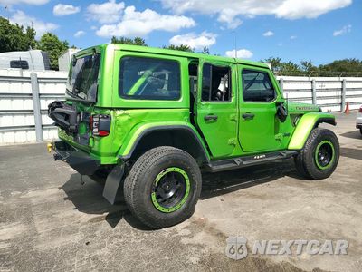 Trzecie zdjęcie samochodu z tyłu: 2019 JEEP WRANGLER UNLIMITED RUBICON VIN:1C4HJXFG6KW601040 - miniatura