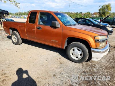 Czwarte zdjęcie samochodu z boku: 2004 CHEVROLET COLORADO VIN:1GCCS196X48103681 - miniatura